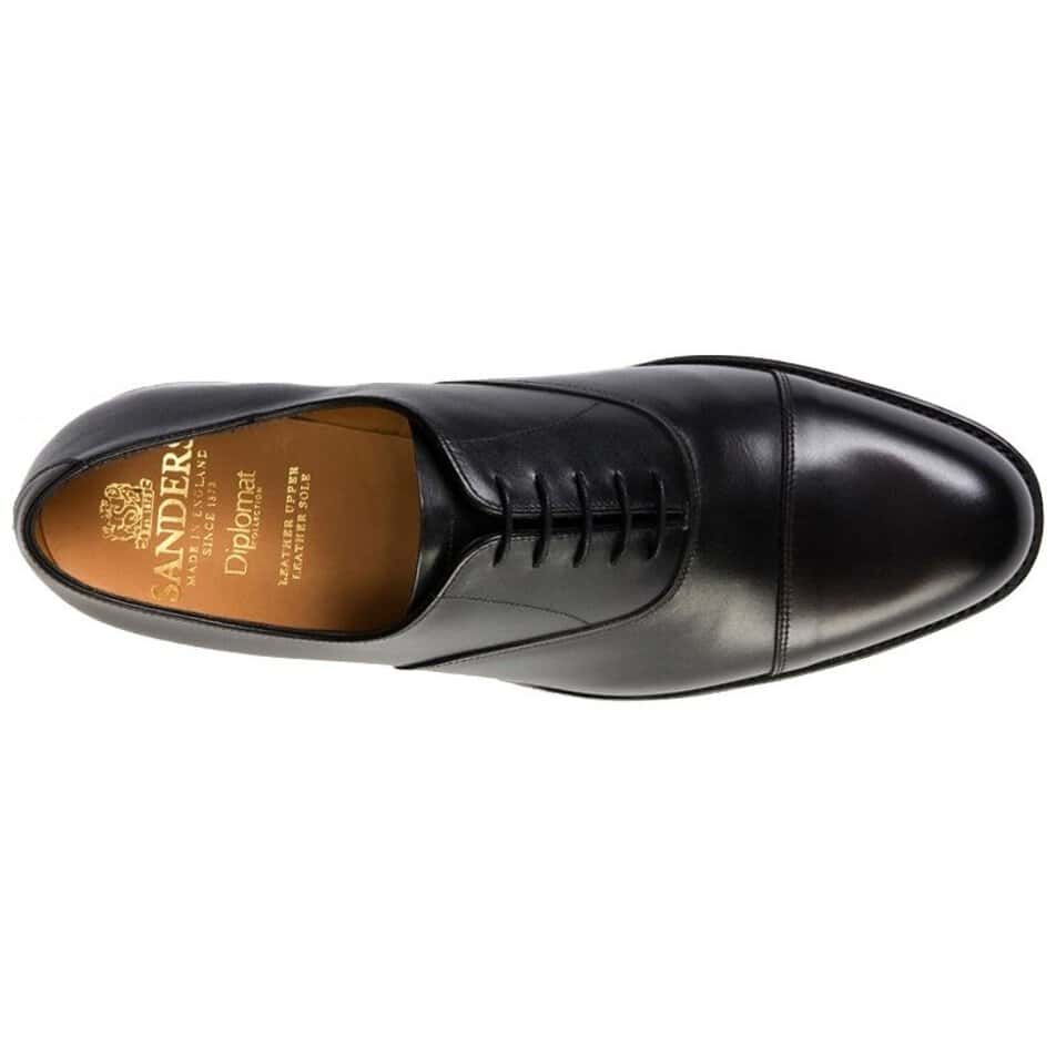 Sanders Stockholm in Black Calf - Bradshaw & Lloyd